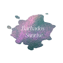 Load image into Gallery viewer, Barbados Sunrise Colour Shift Watercolour Paint Half Pan