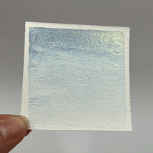 Load image into Gallery viewer, Frosty Shimmer Watercolour Paint Half Pan