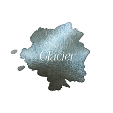Load image into Gallery viewer, Glacier Shimmer Watercolour Paint Half Pan