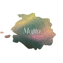 Load image into Gallery viewer, Mojito Colour Shift Watercolour Paint Half Pan