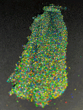 Load image into Gallery viewer, Green Flair Holographic Pigment