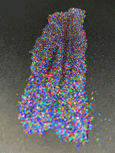 Load image into Gallery viewer, Purple Flair Holographic Pigment