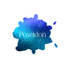 Load image into Gallery viewer, Poseidon Colour Shift Watercolour Paint Half Pan