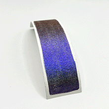 Load image into Gallery viewer, Purple Flair Holographic Watercolour Paint Half Pan