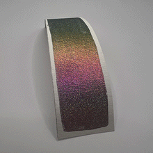 Load image into Gallery viewer, Red Flair Holographic Watercolour Paint Half Pan