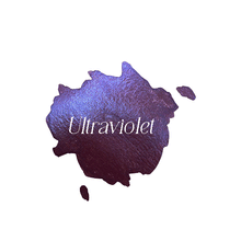 Load image into Gallery viewer, Ultraviolet Shimmer Watercolour Paint Half Pan