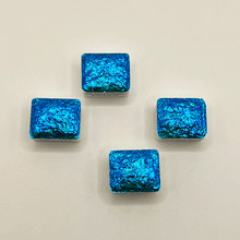 Load image into Gallery viewer, Aquamarine Colour Shift Watercolour Paint Half Pan
