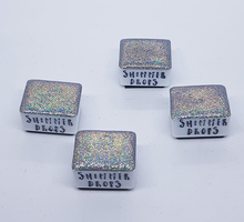 Load image into Gallery viewer, Chroma Flair Holographic Shimmer Watercolour Paint Half Pan