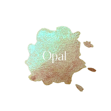 Load image into Gallery viewer, Opal Colour Shift Watercolour Paint Half Pan