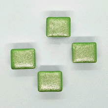 Load image into Gallery viewer, Pistachio Colour Shift Watercolour Paint Half Pan
