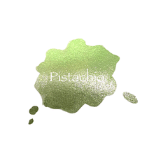 Load image into Gallery viewer, Pistachio Colour Shift Watercolour Paint Half Pan