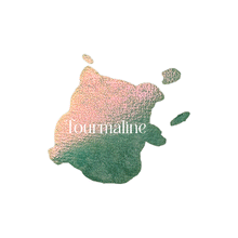 Load image into Gallery viewer, Tourmaline Colour Shift Watercolour Paint Half Pan