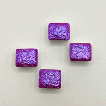 Load image into Gallery viewer, Violet Aura Colour Shift Watercolour Paint Half Pan