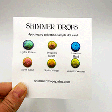 Load image into Gallery viewer, Apothecary Collection Sample Dot Card
