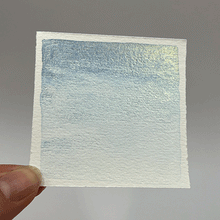Load image into Gallery viewer, Frosty Shimmer Watercolour Paint Half Pan
