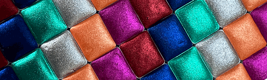 Handmade Watercolour Paint | Shimmer, Metallic, Colour Shift Paints ...