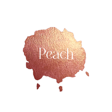 Load image into Gallery viewer, Peach Shimmer Watercolour Paint Half Pan
