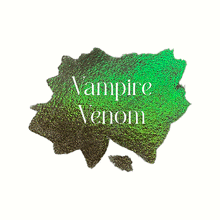 Load image into Gallery viewer, Vampire Venom Colour Shift Watercolour Paint Half Pan
