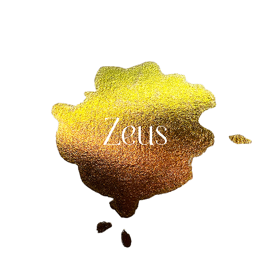 Zeus Colour Shift Watercolour Paint Half Pan