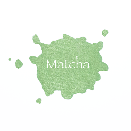 Matcha Shimmer Watercolour Paint Half Pan