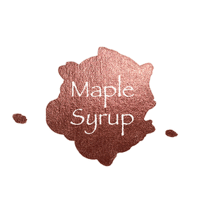 Maple Syrup Shimmer Watercolour Paint Half Pan