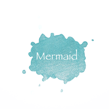 Load image into Gallery viewer, Mermaid Shimmer Watercolour Paint Half Pan
