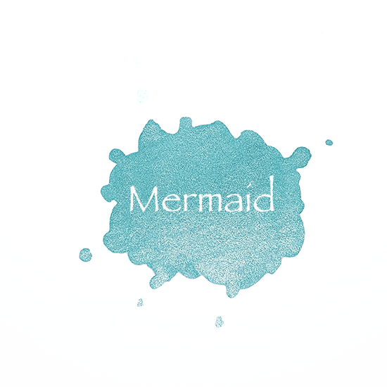 Mermaid Shimmer Watercolour Paint Half Pan
