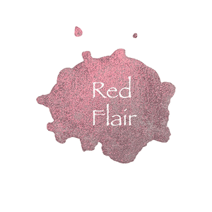 Red Flair Shimmer Watercolour Paint Half Pan (Limited Edition)