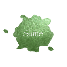 Load image into Gallery viewer, Slime Shimmer Watercolour Paint Half Pan
