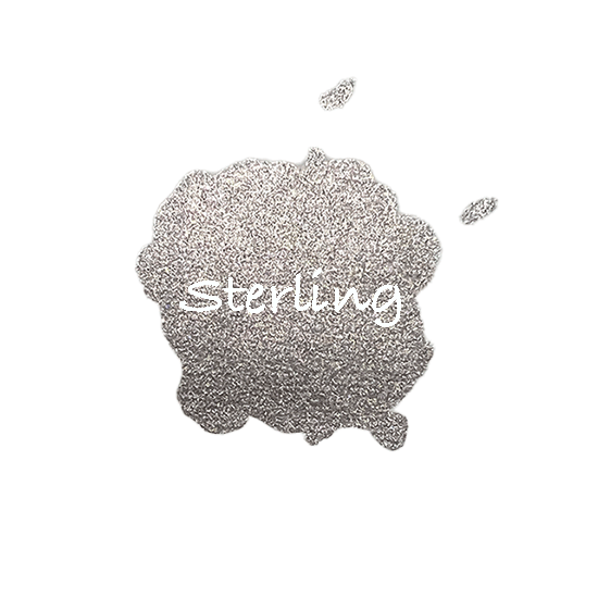 Sterling Shimmer Watercolour Paint Half Pan