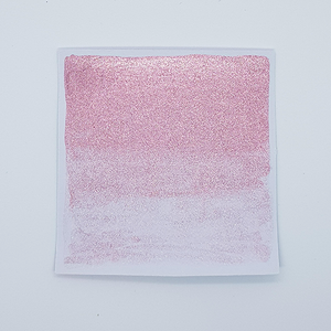 Blush Shimmer Watercolour Paint Half Pan