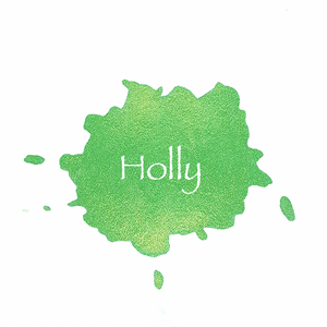 Holly Shimmer Watercolour Paint Half Pan