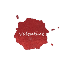 Load image into Gallery viewer, Valentine Shimmer Watercolour Paint Half Pan
